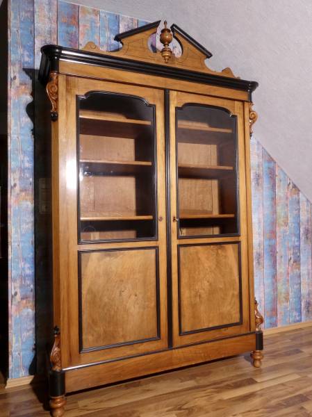 Vitrinenschrank Louis Philippe
